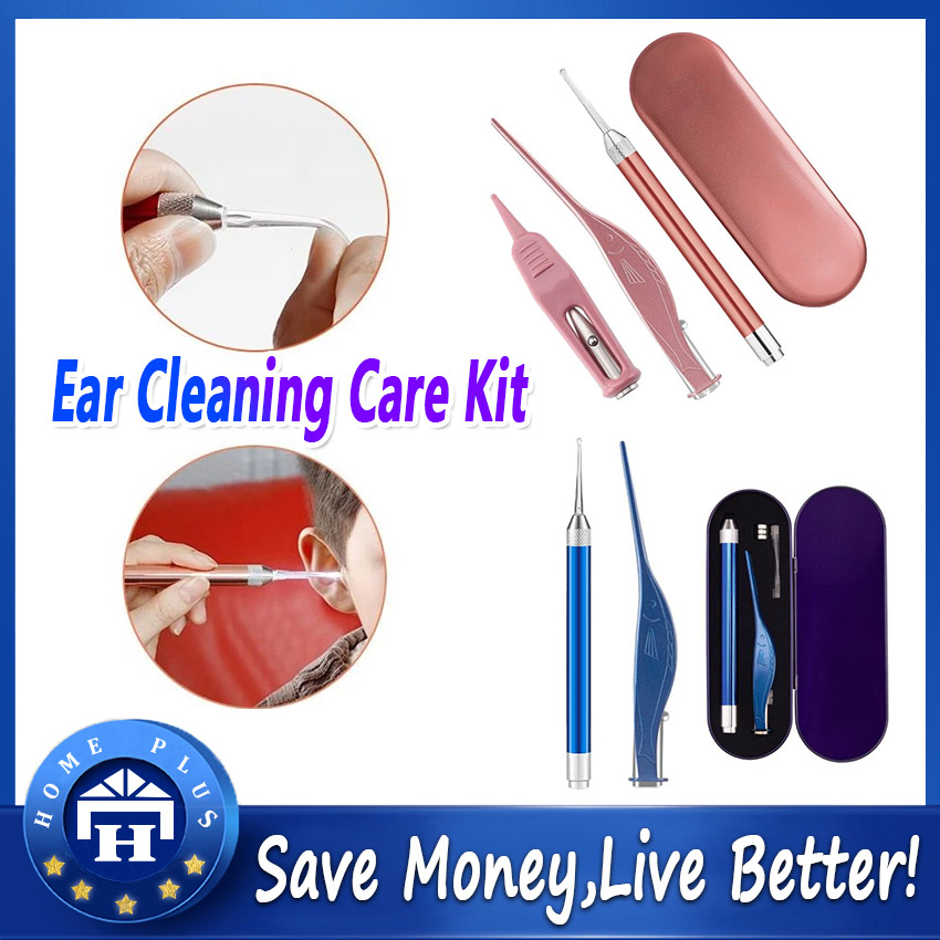 Baby Earwax Removal Kit Ear Wax Cleaning Tools With Storage Box