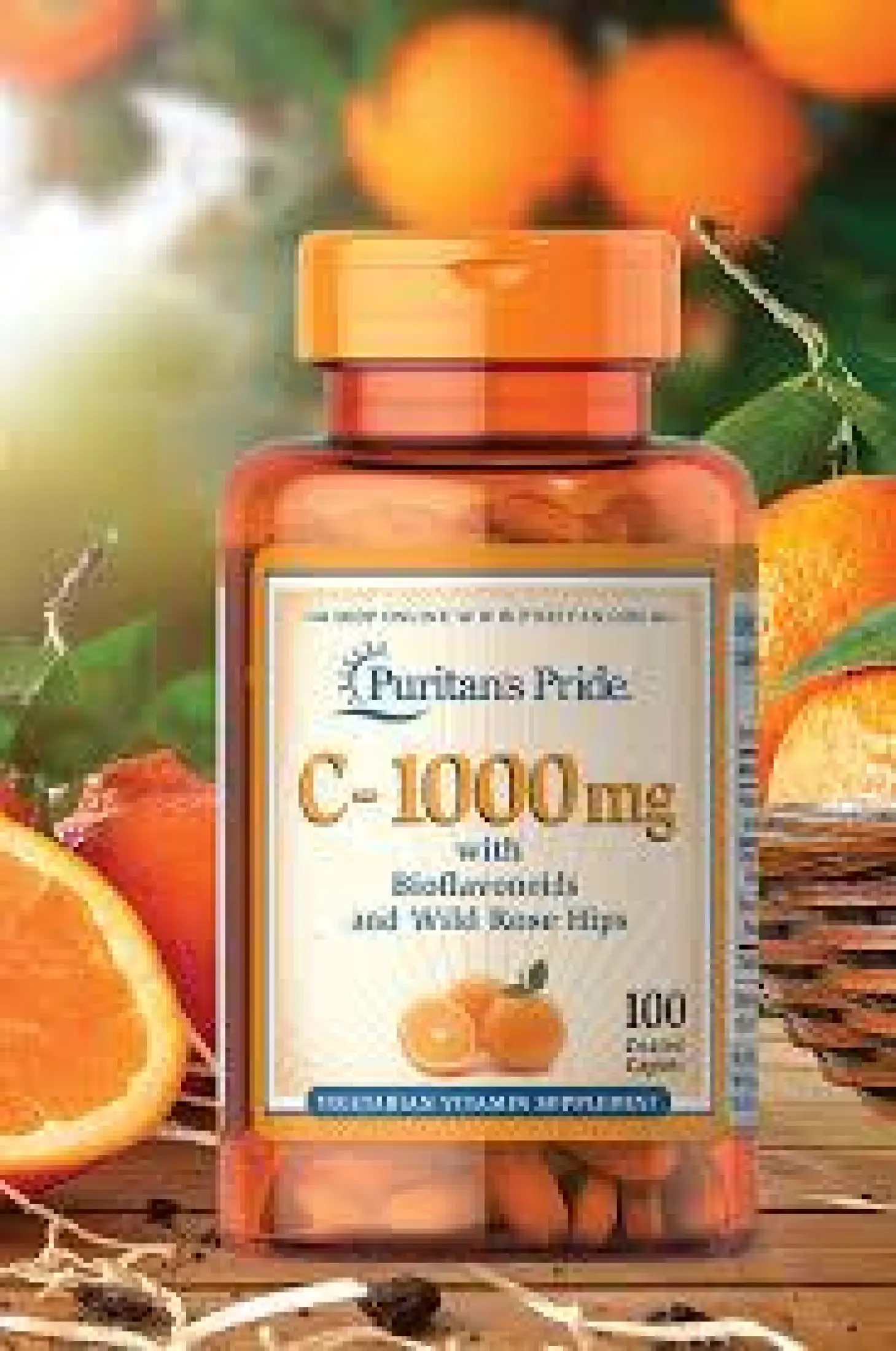 Puritan S Pride Vitamin C 1000mg With Bioflavonoids And Wild Rose Hips 100 Caplets Lazada Ph