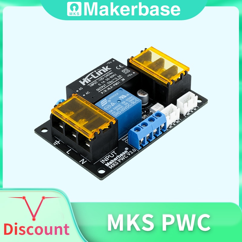 Makerbase MKS pwc giám sát năng lượng tự động tắt nguồn tiếp tục phát mô