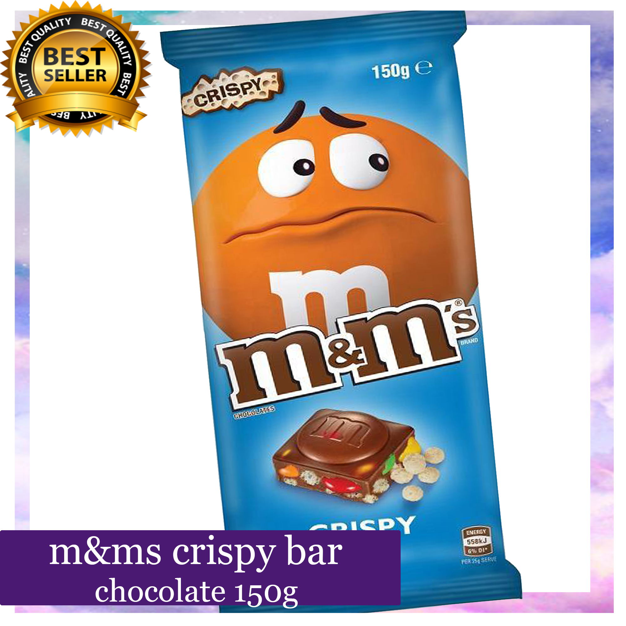 M&M's Crispy Milk Chocolate Bar (150g)