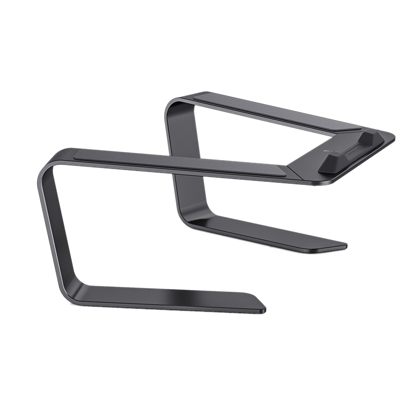 BONERUY Laptop Stand Cooling Aluminum Alloy Vertical Stand for MacBook, Dell, Lenovo, HP Under 17.3 Inches