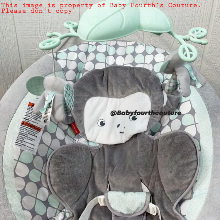 Baby Fourth Couture Fisher Price Monkey Deluxe Bouncer Baby