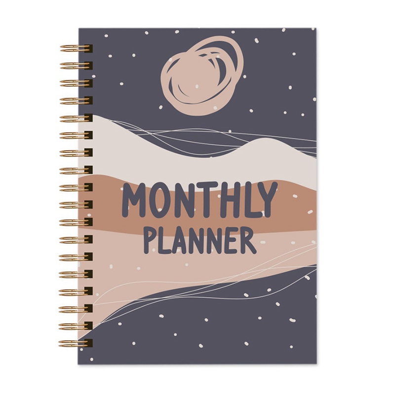 A5 Daily Weekly Planner Agenda Notebook Weekly Goals Habit Schedules Stationery Office School Supplies