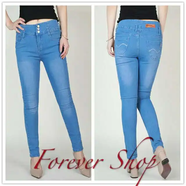 jeans skinny high waist