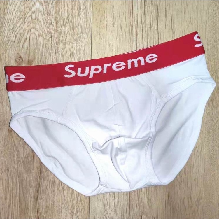 Supreme Men Quality Plain Cotton Briefs Man Underwear
