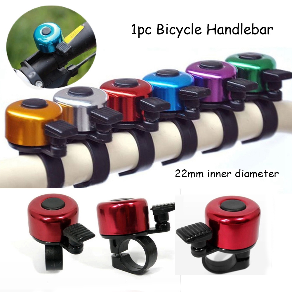 WS89PZJ4 High Quality Metal Rings Aluminum Alloy Outdoor Protective Cycling Bicycle Handlebar Horn Sound Alarm Metal Ring Safety Bike Bell