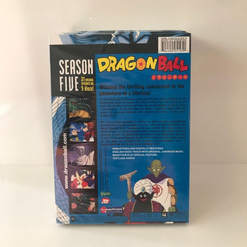 Anime Dragonball DVD The Complete Series Dragon Ball Season 1-5 English  25DVD