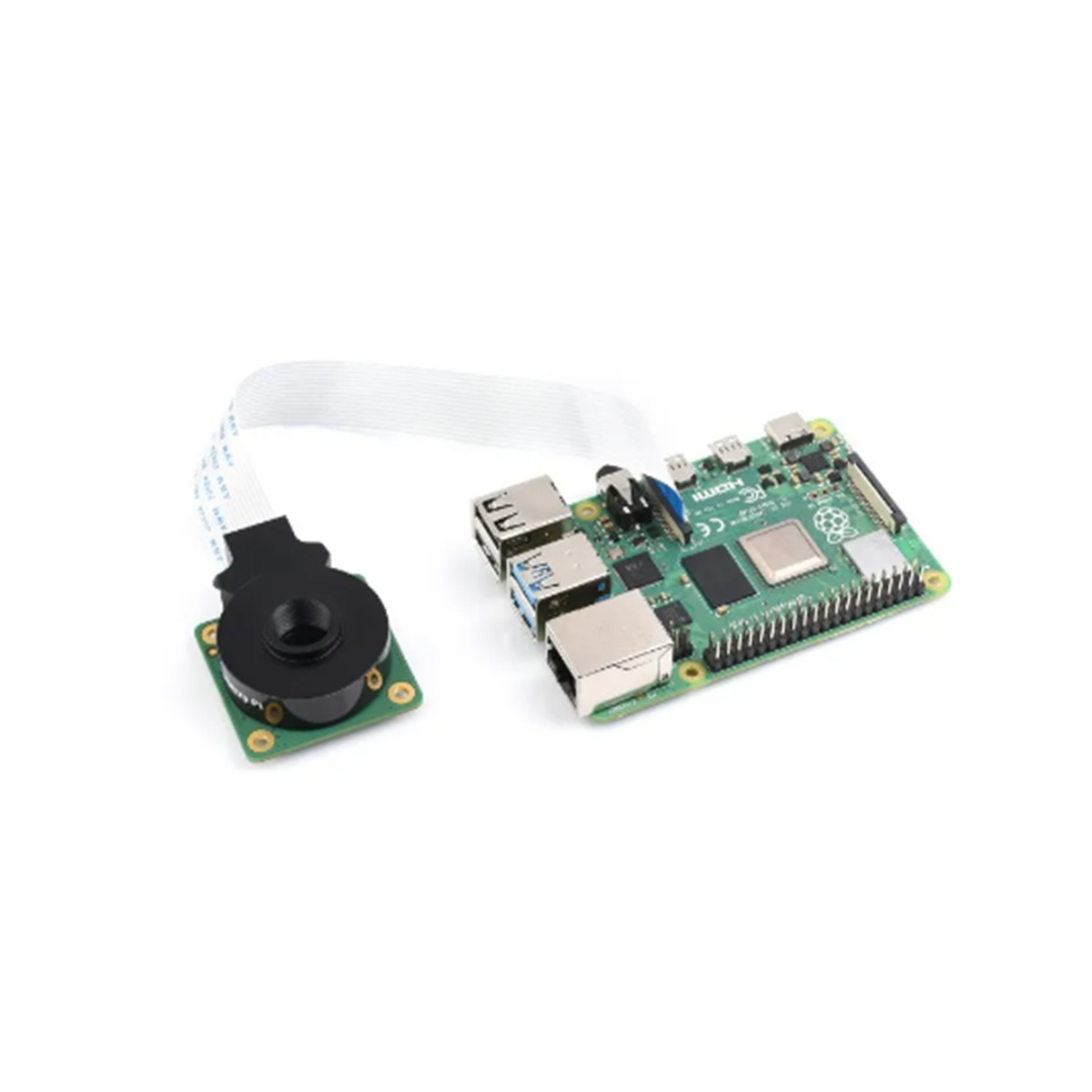 12.3MP Camera Modle High Quality Camera Modle M12 HQ IMX477R Sensor High Sensitivity Supports M12 Mount Lenses for Raspberry Pi for Pi 4B ราคา  4,567 บาท*ส่งฟรี