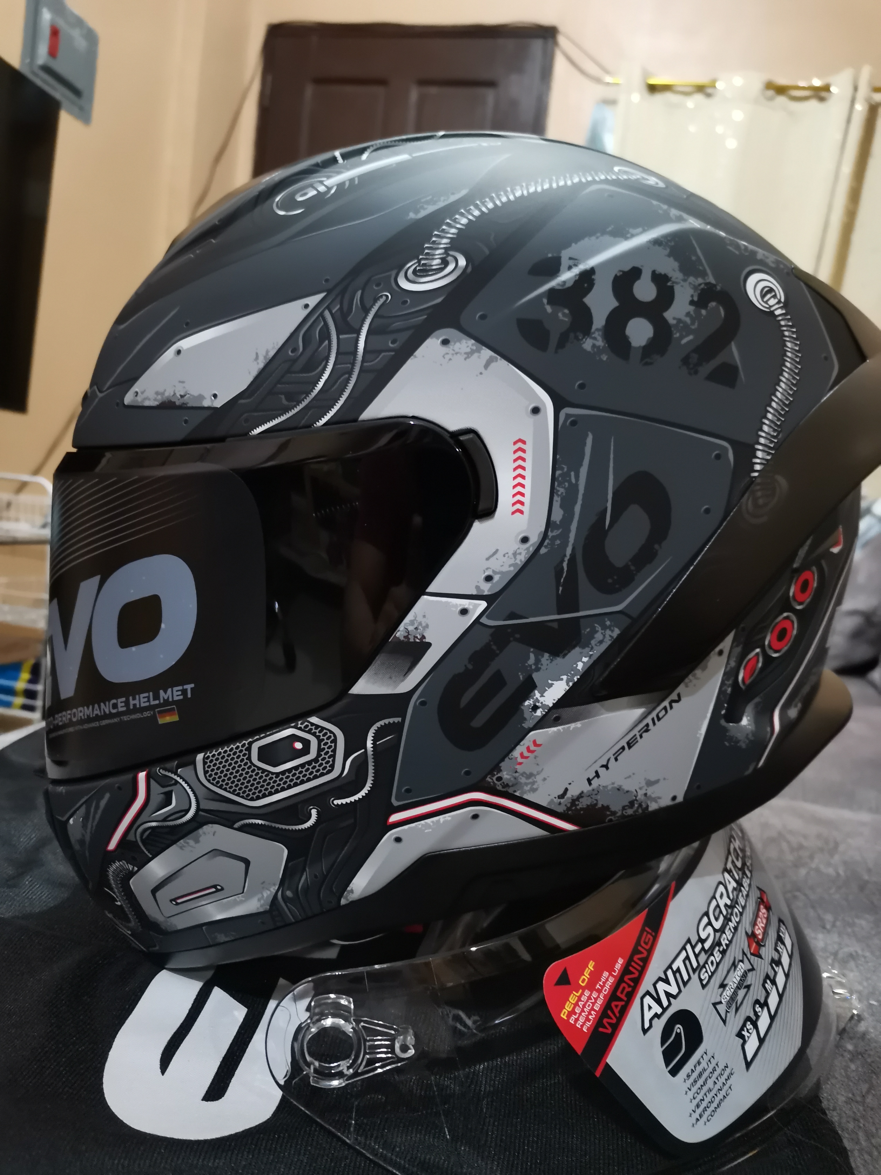 EVO XR 03 Hyperion Full face Single 