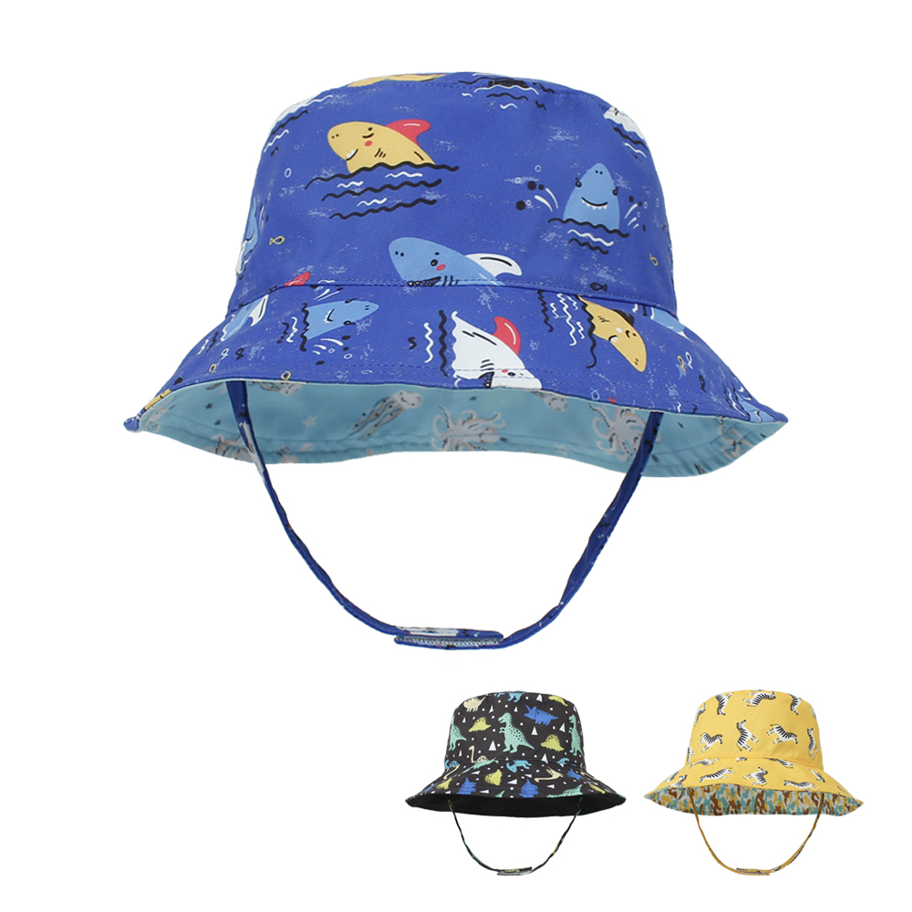ALDRICH แฟชั่นน่ารักกว้าง Brim ทารกหมวกชายหาดหมวกแก๊ปสำหรับเด็กหมวกทารกหมวกเด็กผู้ชายเด็กหมวกบังแดด UPF 50 + หมวกทรงบักเก็ต