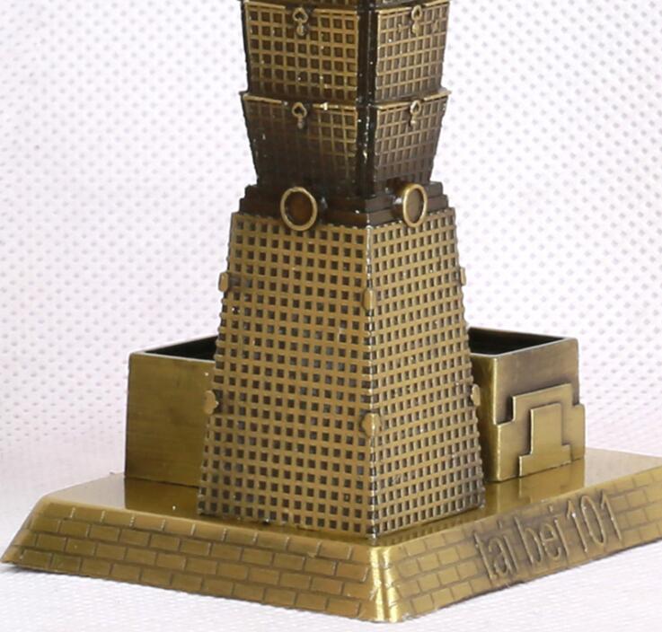 Taipei 101 Tower Building Architectuur Model van Taiwan Desktop