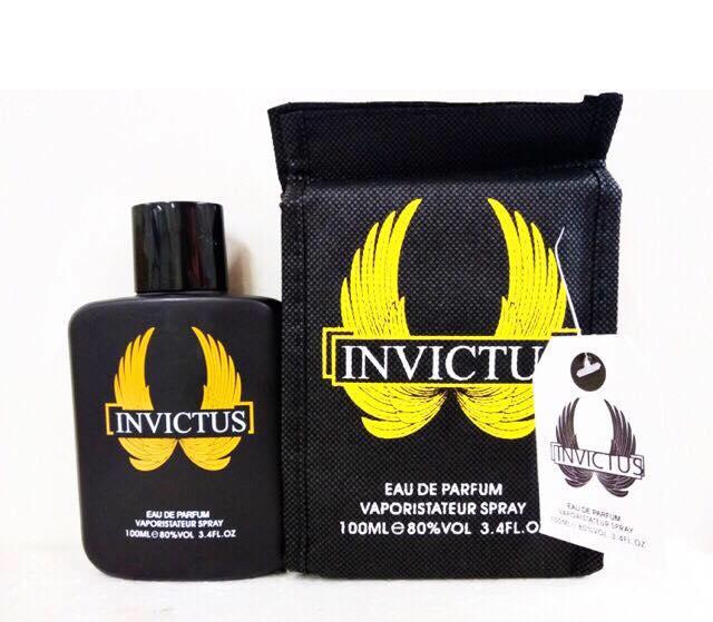 invictus cologne black bottle