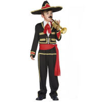 Traditional Mexican Boys Costume Kids Mexican Mariachi Sets
