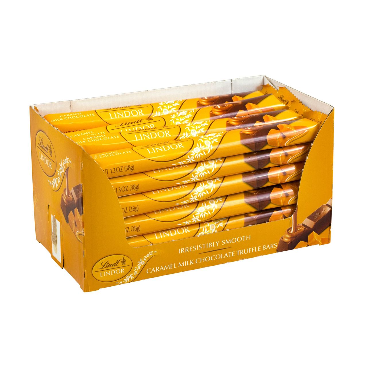 Lindt Lindor Milk Orange Bar 38g