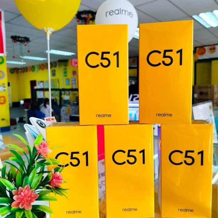 Realme C51 Smartphone, 3GB+64GB/4GB+128GB, Powerful Octa-core Chipset, 6.7” 90Hz Display, 50MP Dual AI Camera, 5000mAh Massive Battery w/ 33W  SuperVooc Charge