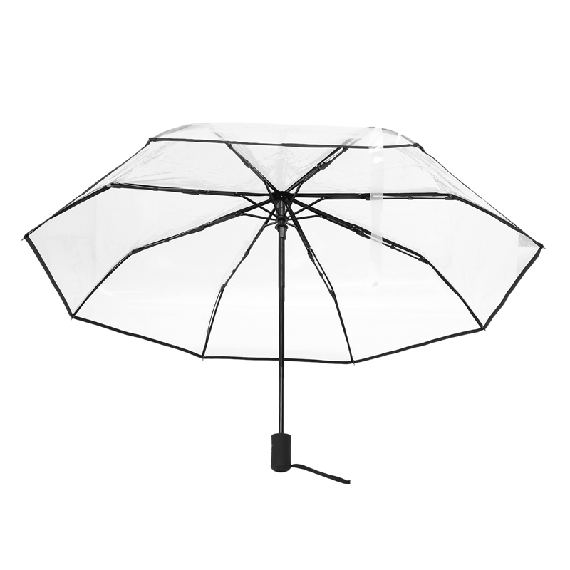 Transparent Umbrella Automatic Umbrella Rain Women Men Sun Rain Auto Umbrella Compact Folding Windproof Style Clear umbrella