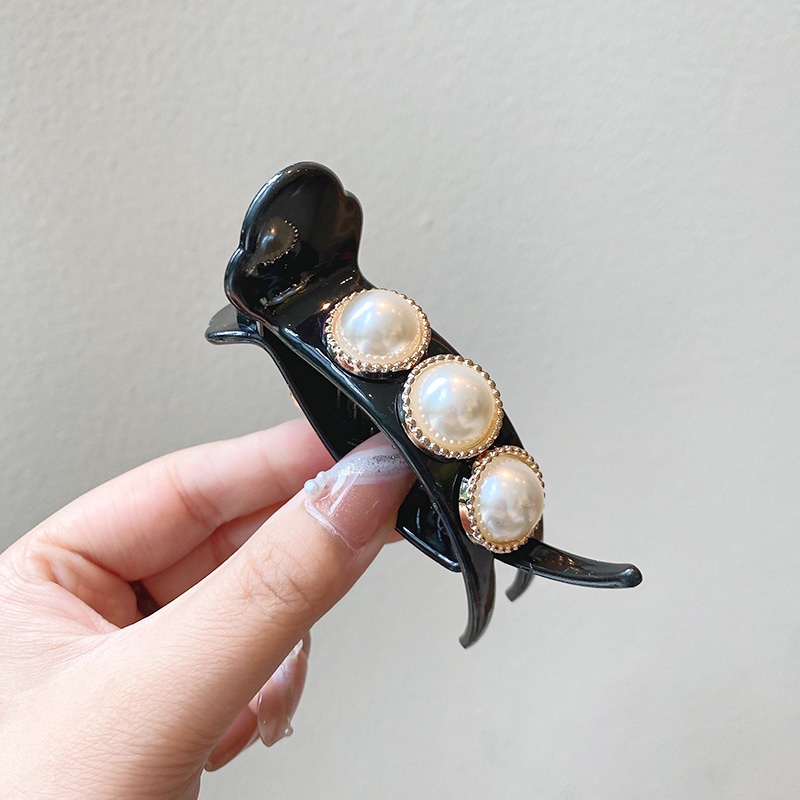 Kẹp Tóc Nơ Hàn Quốc Rhinestone -INTL