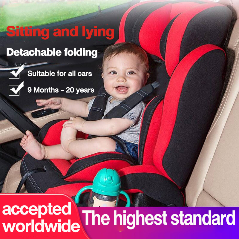 Carmind Car Seat For Children Aged 9 Months 12 Years Old Baby Reclining Adjustable Primii Pasi Cat Premium Kids Safety Travel With Base Child Tilt - Best Car Seats For Babies With Acid Reflux