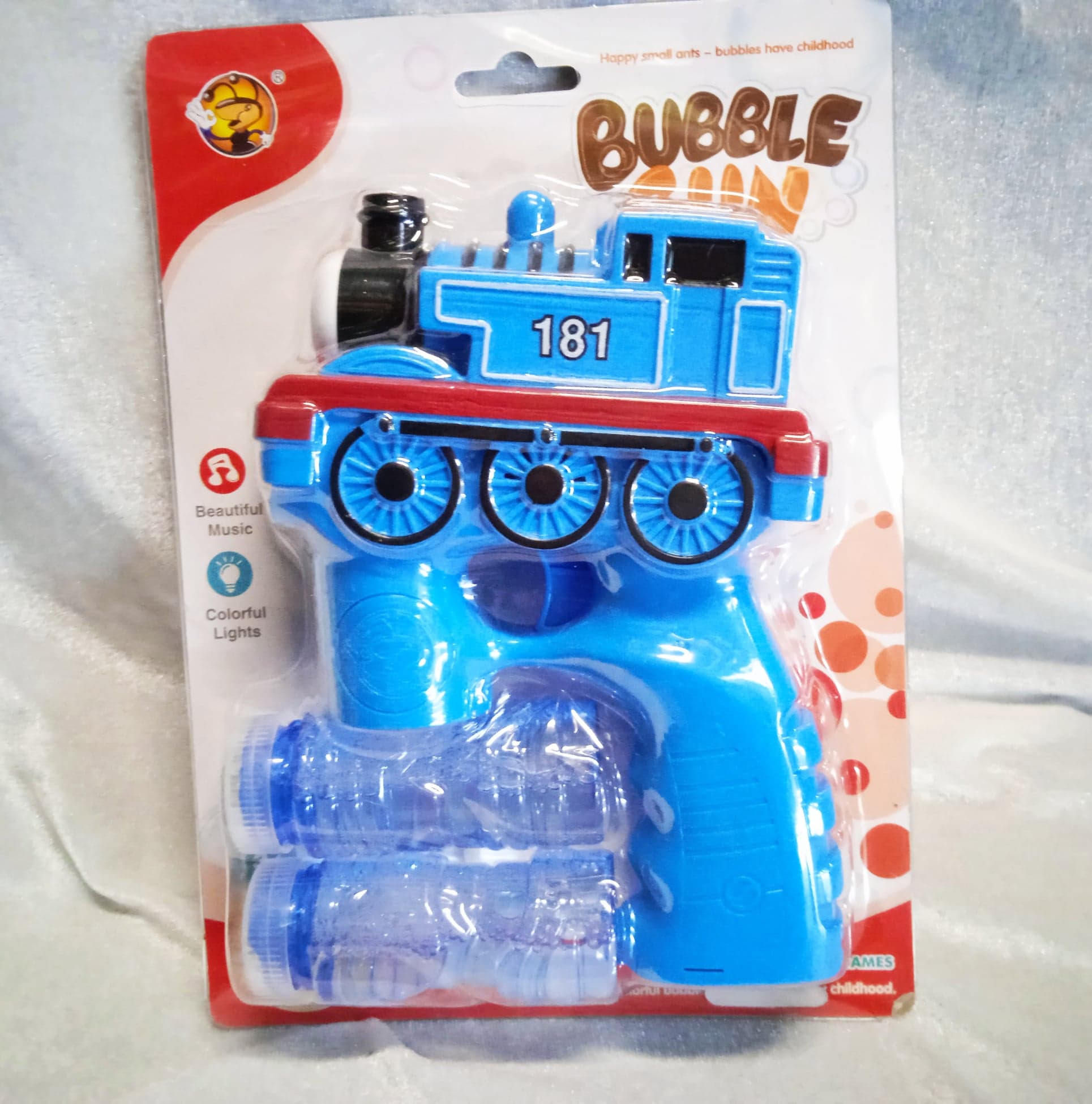 Train bubble hot sale gun