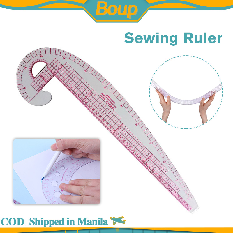 Professional Sewing Ruler Curve Pattern Ruler for Beginners Tailors  Designers 