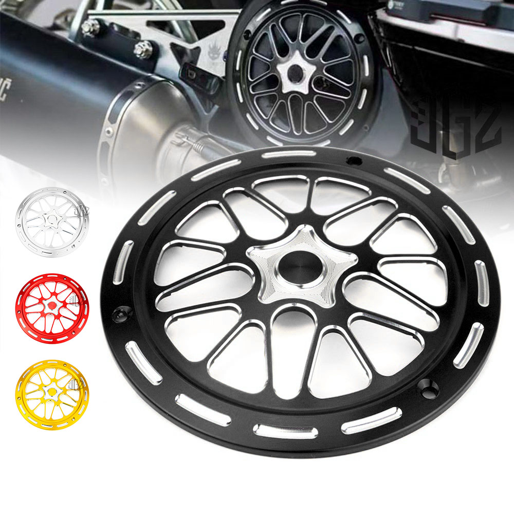 Cnc motorcycle engine fan protector cover trim guard for vespa sprint primavera 125 150 lx s125 2017-2023
