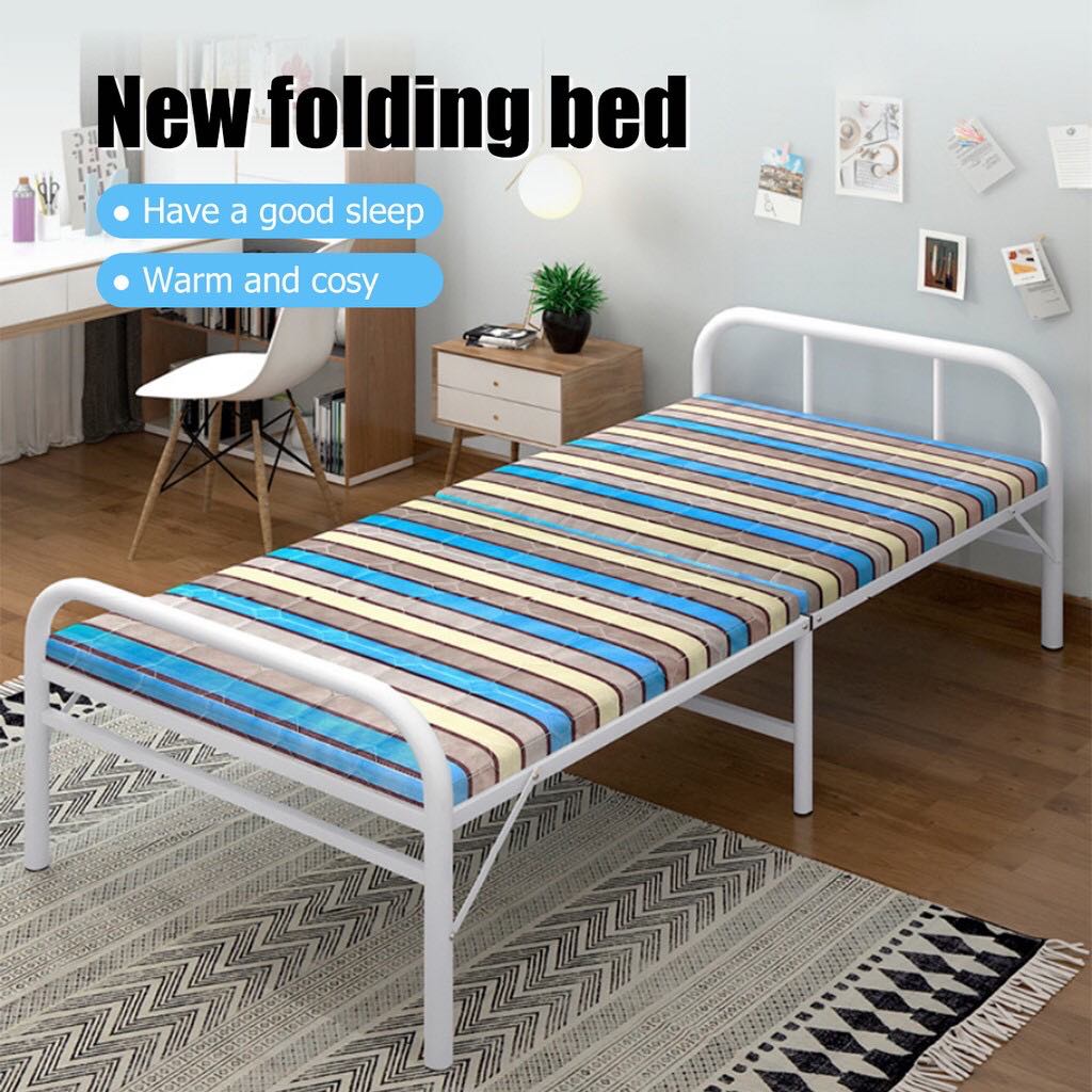 Foldable Bed Save Space For Dormitory, Folding Bed Frame Philippines