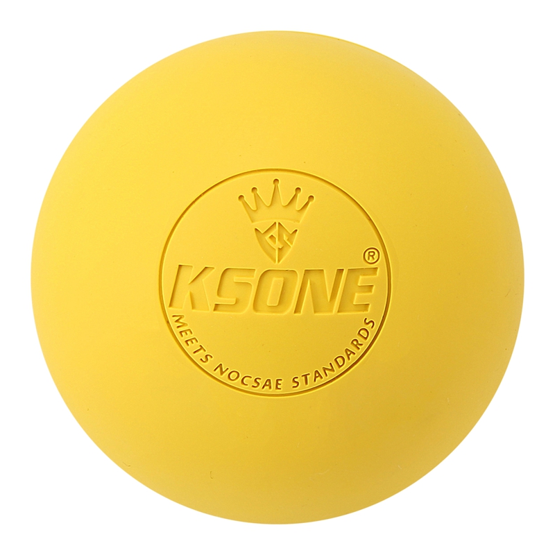KSONE บอลนวด6.3ซม.Fascia บอลลูกลาครอสโยคะกล้ามเนื้อบรรเทาอาการปวดแบบพกพาลูกบอลฝึกสมรรถภาพ