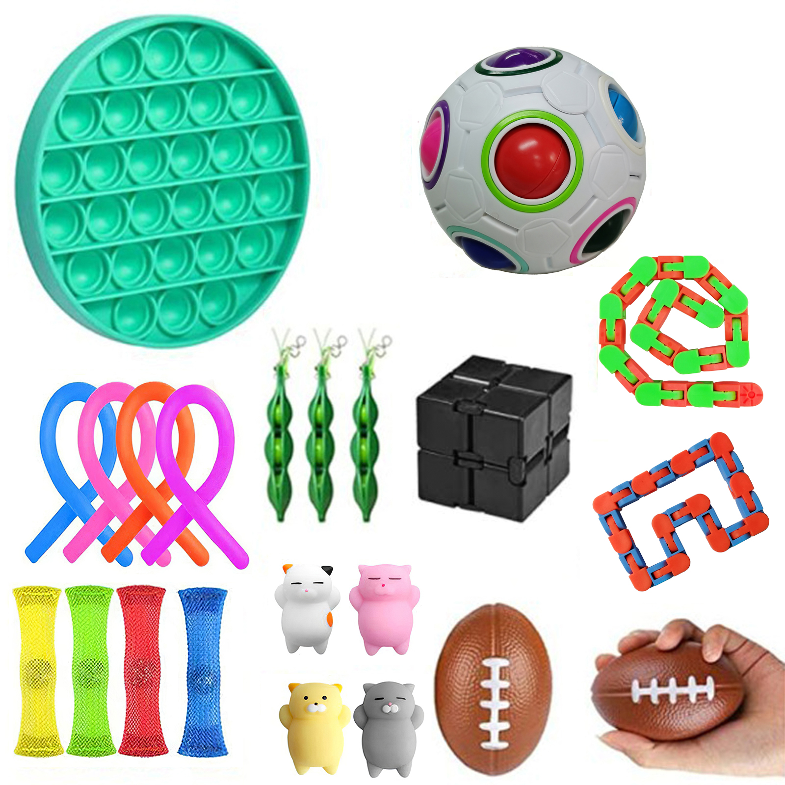 【Big Sale】22 Pack Sensory Fidget Toys Set Stress Relief Hand Toys for  s Kids