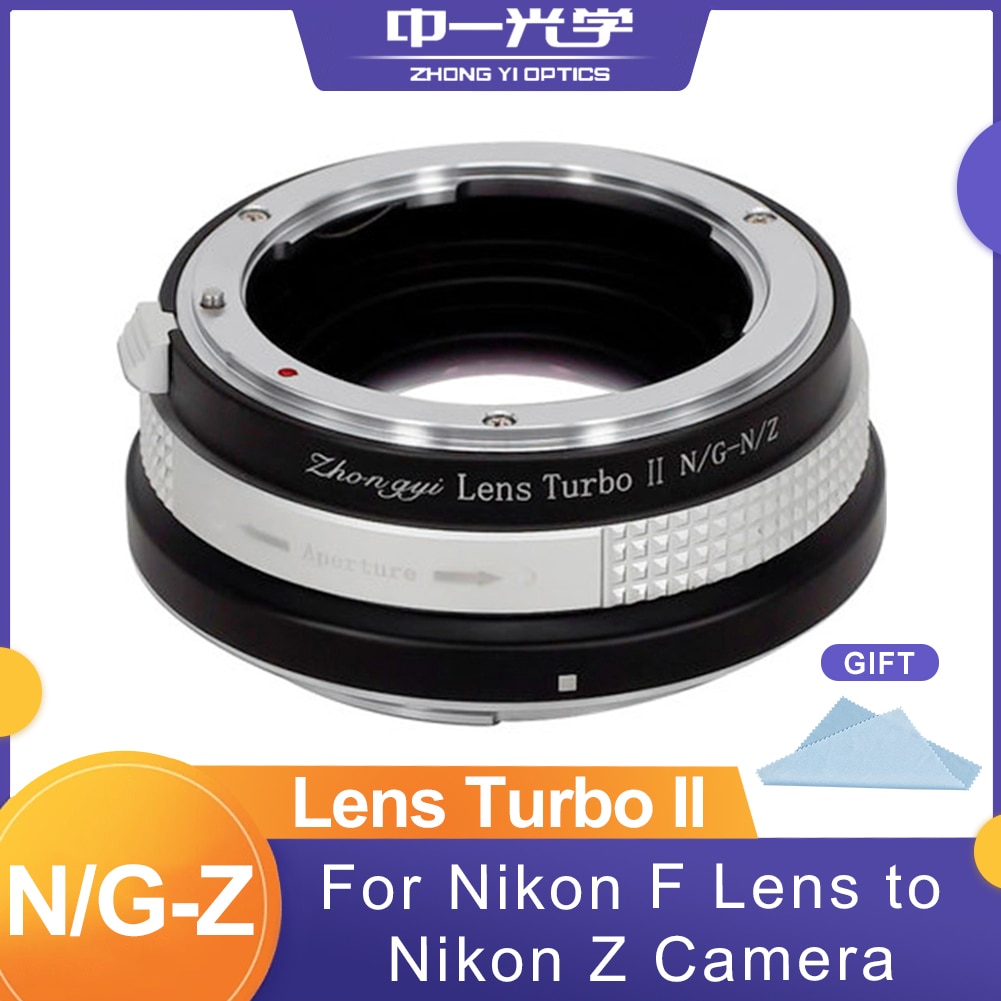 ZhongYi mitakon N/G-N/Z Adapter tập trung giảm ánh sáng tăng Bộ chuyển đổi cho Nikon F ống kính để Nikon Z máy ảnh