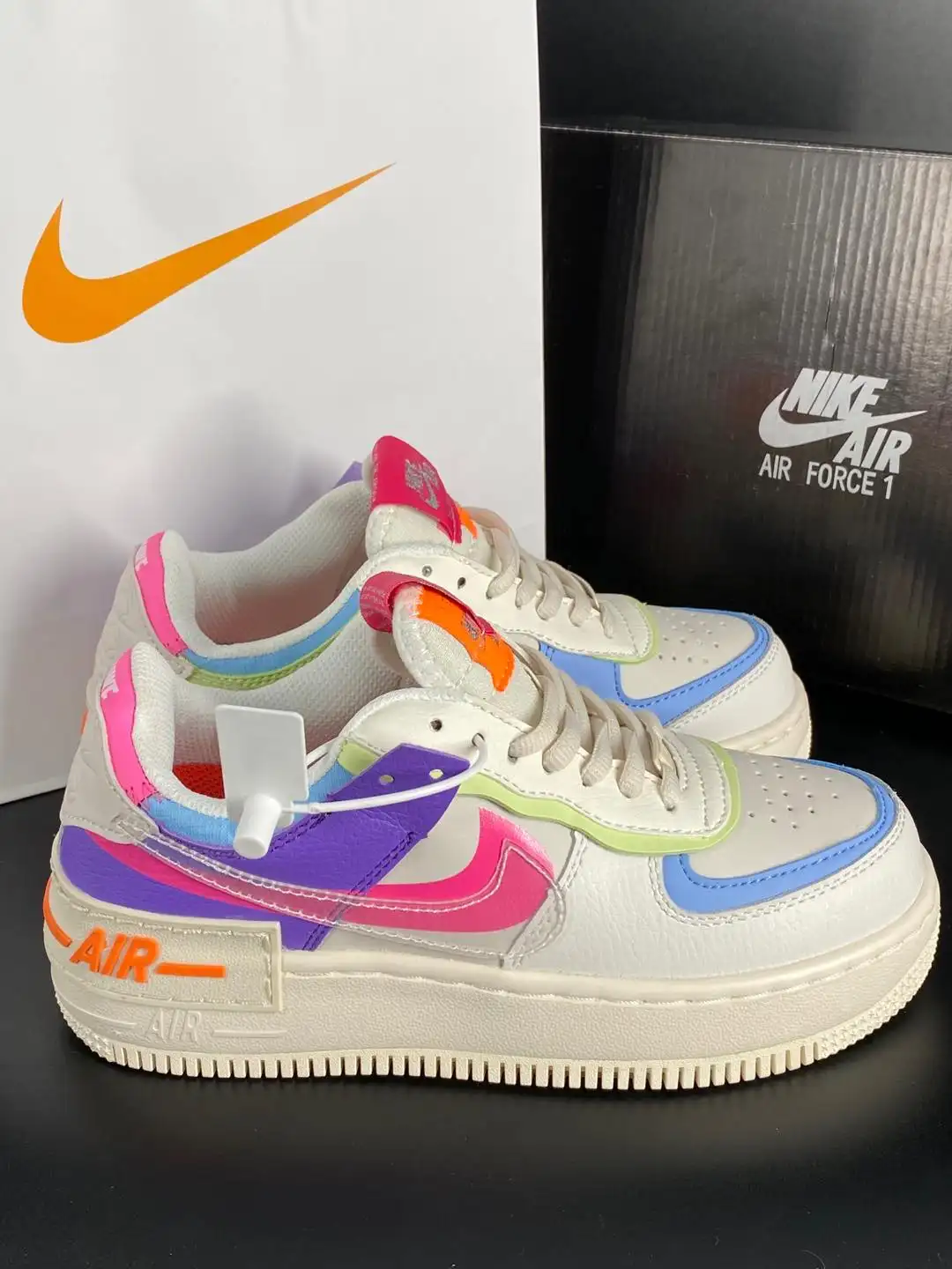 nike air force 1 shadow with translucent swoosh