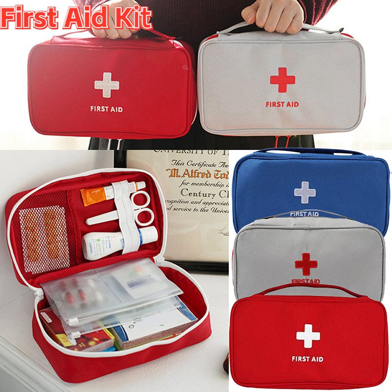 First Aid Kit Large Capacity Portable Outdoor Emergency Medical Survival  Rescue Box Home Medicine Storage Bags Organizer