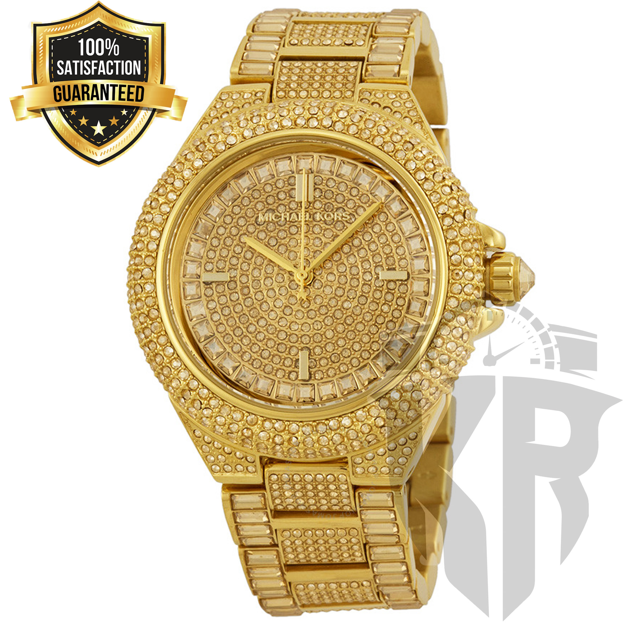 michael kors camille watch gold