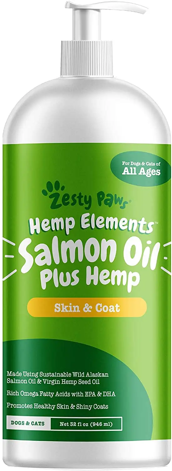 zesty paws pure wild alaskan salmon oil for dogs