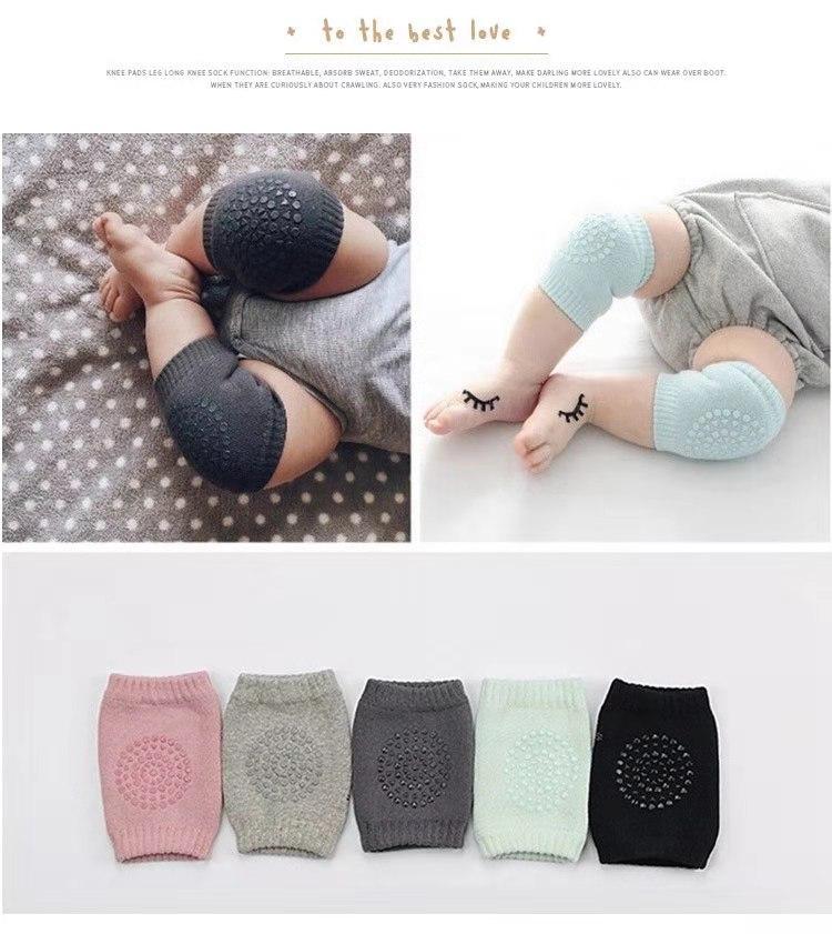 Kids Baby Anti-slip Soft Elbow Cushion Crawling Knee Pad Infant Toddler Safety F