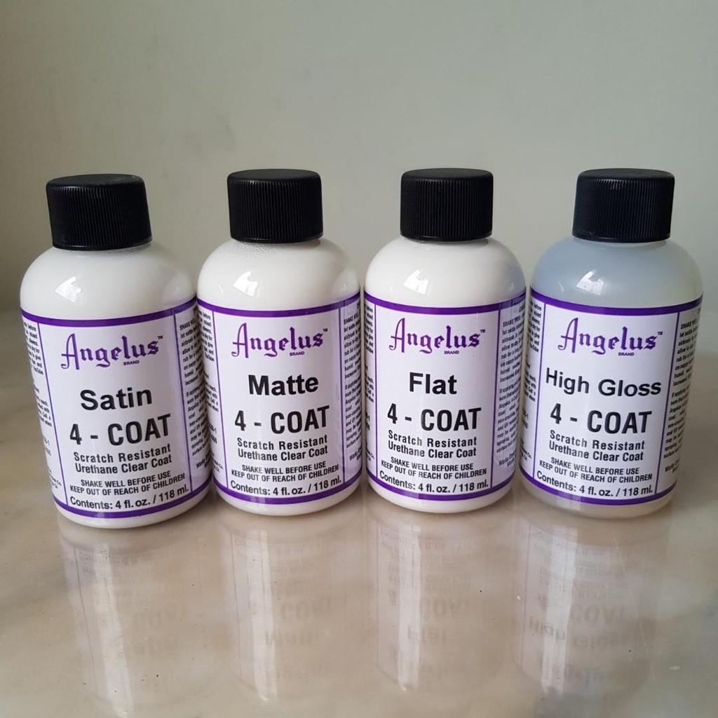  Angelus 4-Coat Finisher, Top Coat Leather and Paint