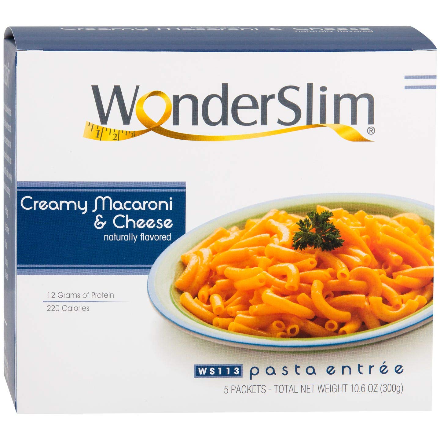 WonderSlim High Protein Diet Macaroni & Cheese Pasta (5 Servings/Box) -  Trans Fat Free | Lazada PH