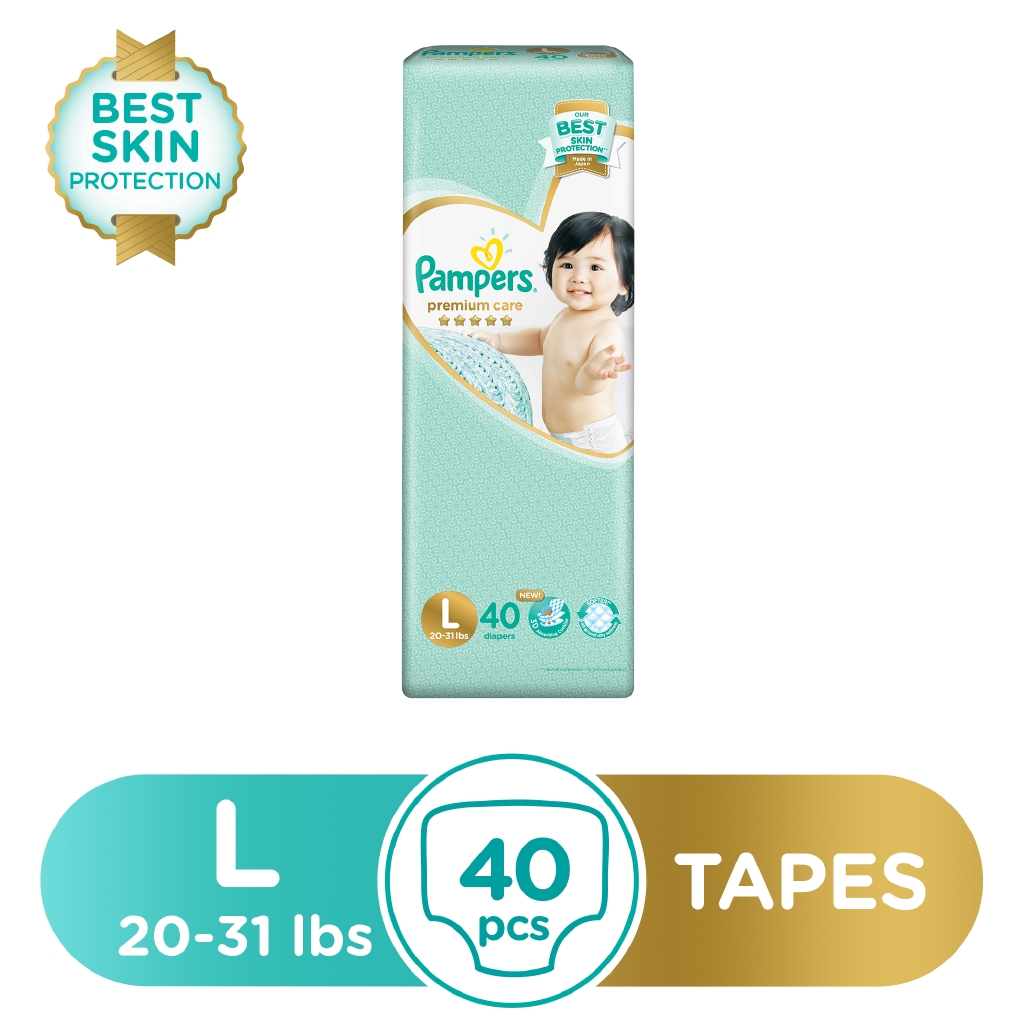 pampers premium care tape diapers