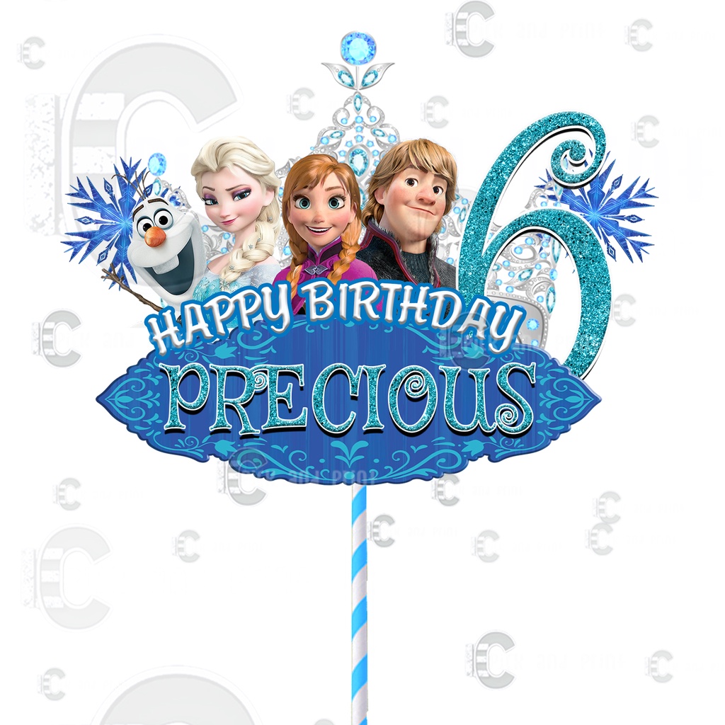 personalized-customized-frozen-elsa-and-ana-cake-topper-for-diy-party-decorations-party-supplies-acrylic-stick-cake-topper-all-ages-party-accessories-lazada-lazada-ph