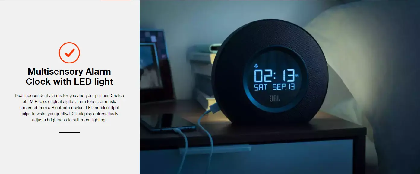 jbl horizon display light