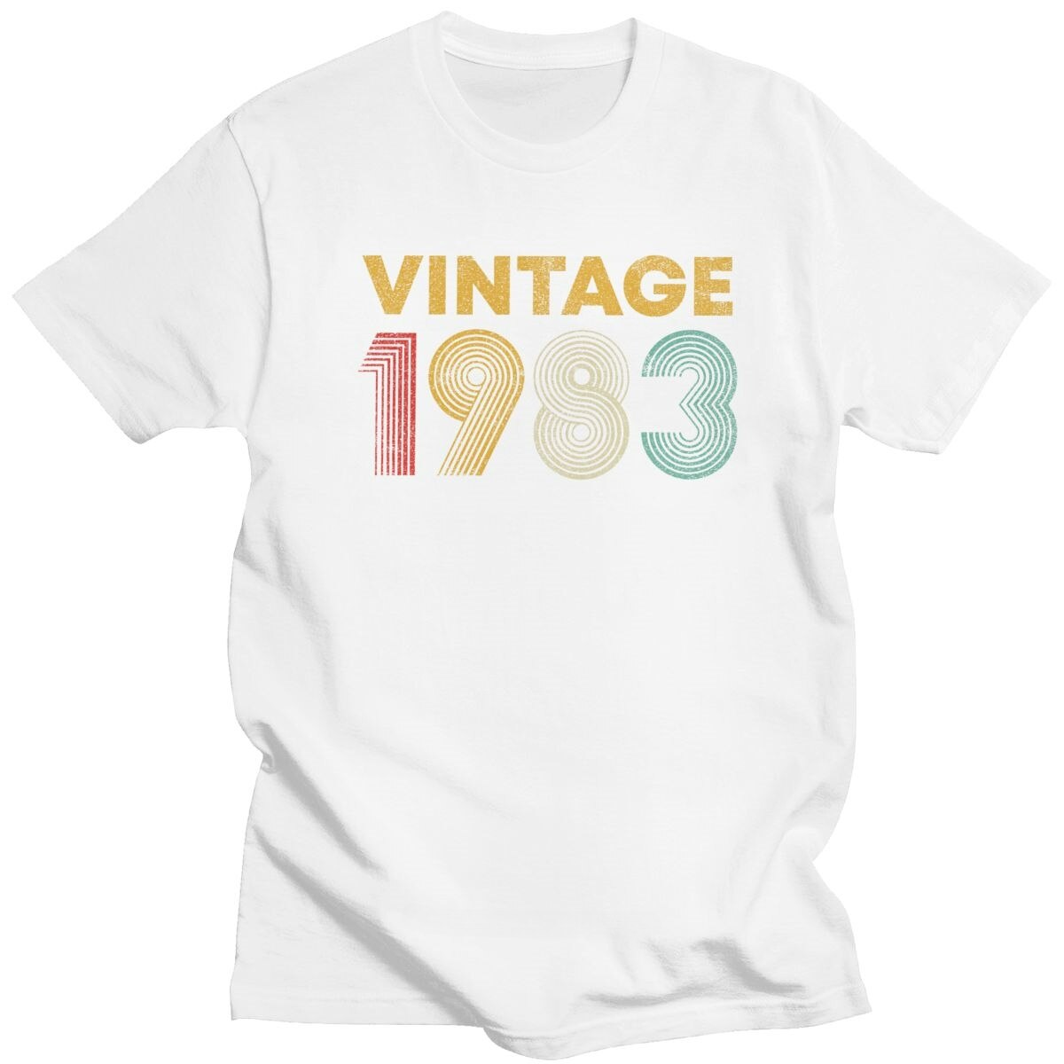 1983 40years old born shirt 40th birthday summer tshirt retro vintage 1983 t shirt men o neck short sleeved xs-6xl