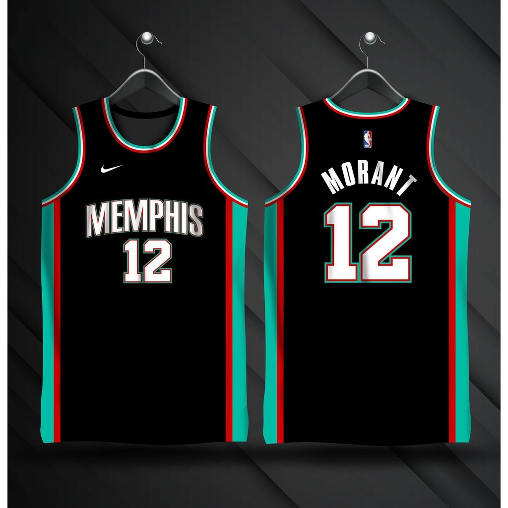 Men Ja Morant #12 Memphis Grizzlies Split Vintage Jersey – Choose