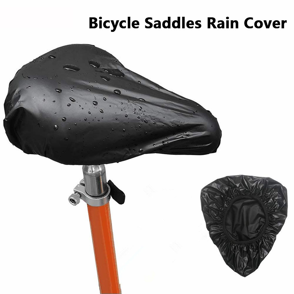 ZRHQYN คุณภาพสูงปฏิบัติจักรยานแบบพกพากันน้ำทนฝุ่นจักรยานที่นั่งที่บังฝนอานป้องกันผ้าคลุมเบาะนั่งจักรยาน