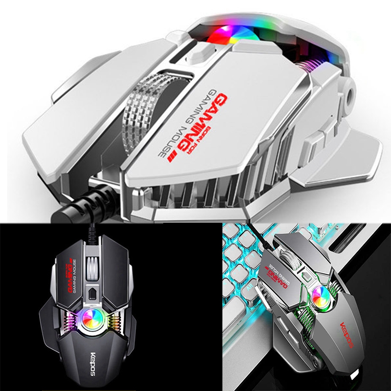 KCPDS Gaming Mouse Ergonomic Wired Mouse 8