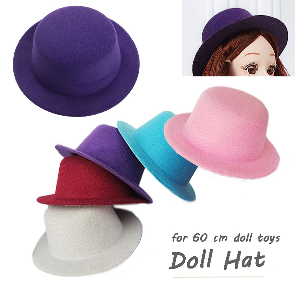 F8C503Y New for Girls Birthday Gifts Accessories Doll Parts Doll Hat for Princess Toys Female Doll Decors Headwear