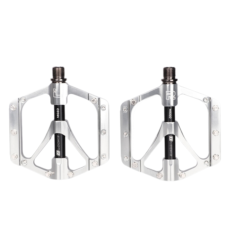 BLOOKE M660 CNC Aluminum Alloy Bicycle Pedal 3 Palin Bearing Mountain Bike Non-Slip Pedals