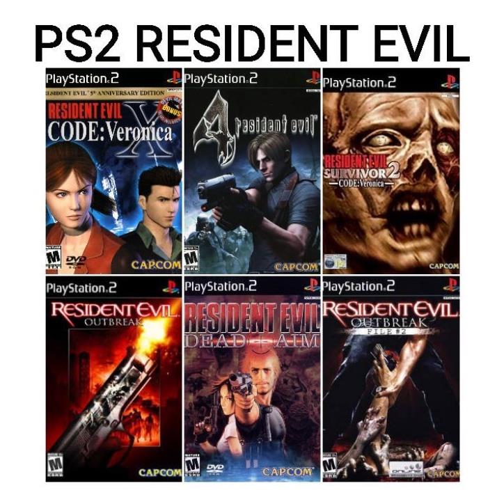 Resident Evil 4 [SLUS 21134] (Sony Playstation 2) - Box Scans