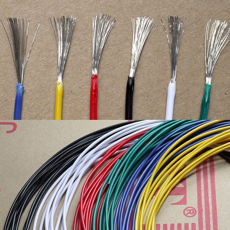 5 mét ul1007 ul 1007 26AWG dây 1.3 mét PVC cáp điện