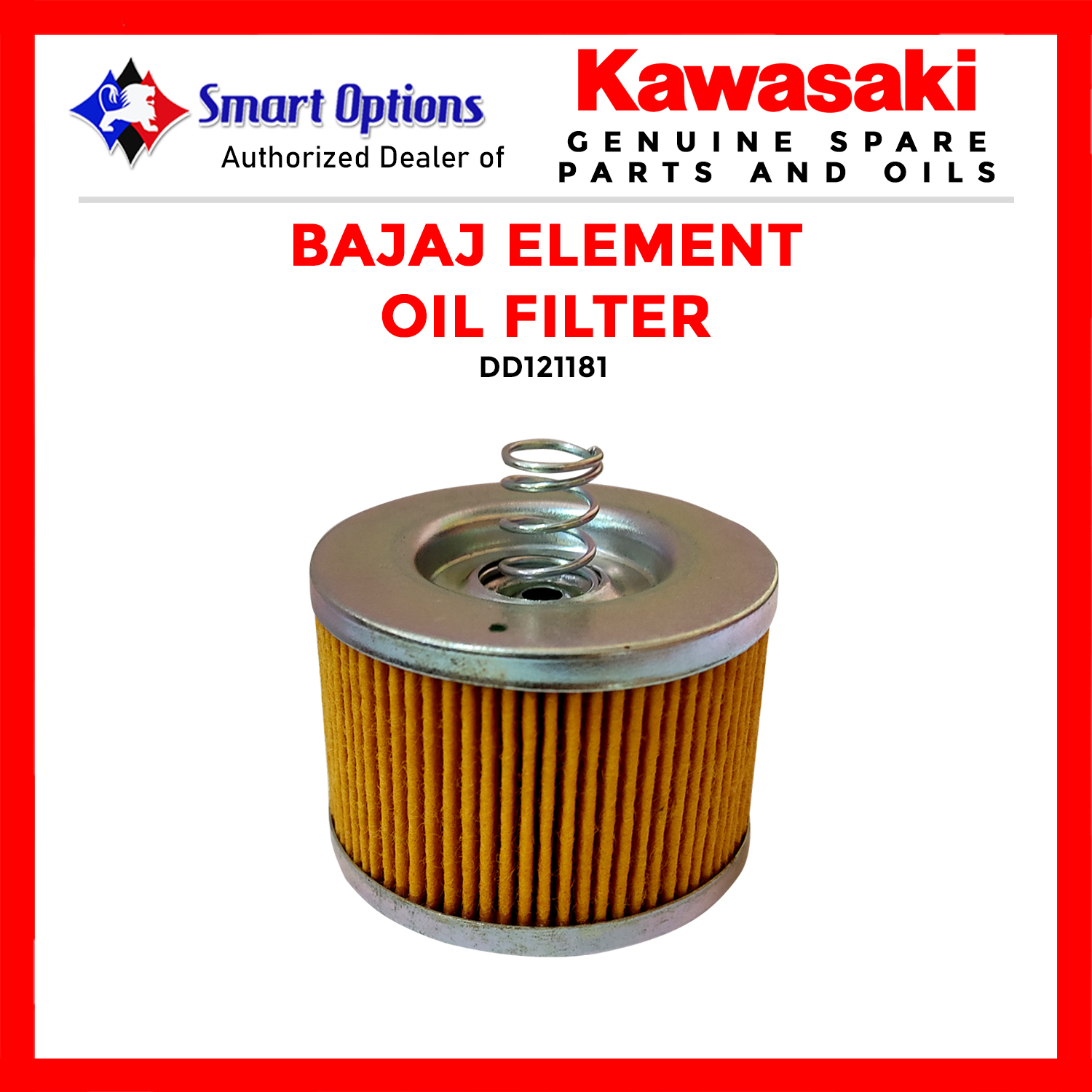 Bajaj discover 125 hot sale oil filter price