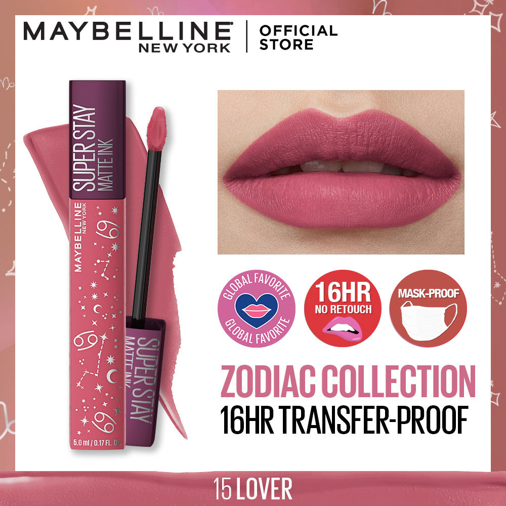 maybelline waterproof lipstick