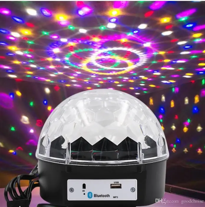 disco ball light bluetooth speaker